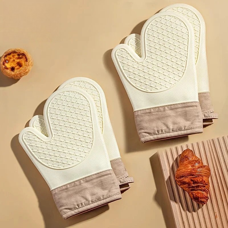 1PC hittebestendige siliconen  - Oven Mitt Silicone recensie en prijs