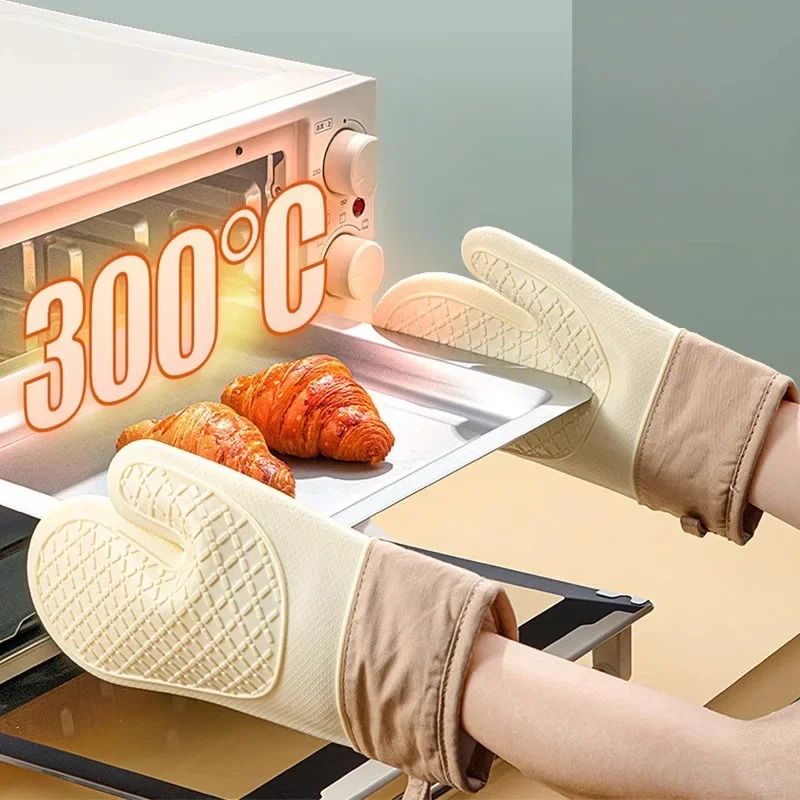 1PC hittebestendige siliconen  - Oven Mitt Silicone recensie en prijs