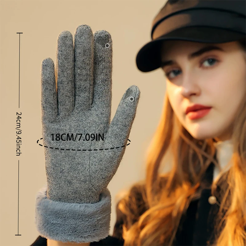TRALOW dames winter gebreide t - Wool Glove Lined recensie en prijs