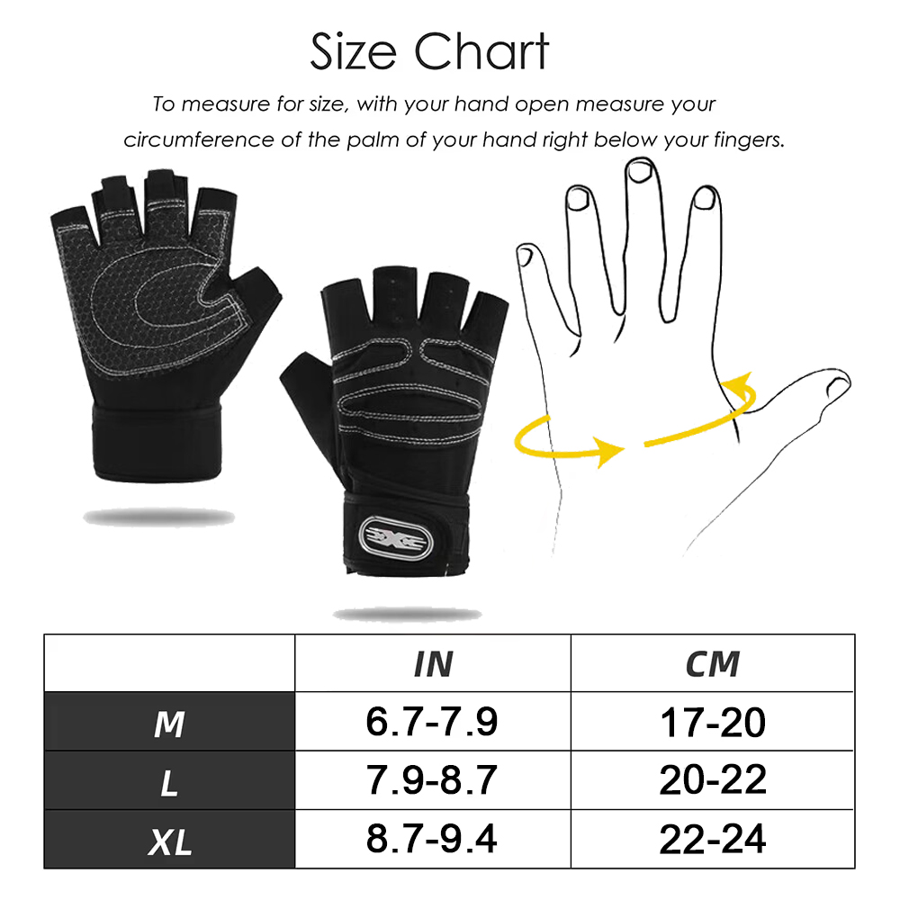 Gymhandschoenen Fitness Gewich - Workout Glove Gym recensie en prijs