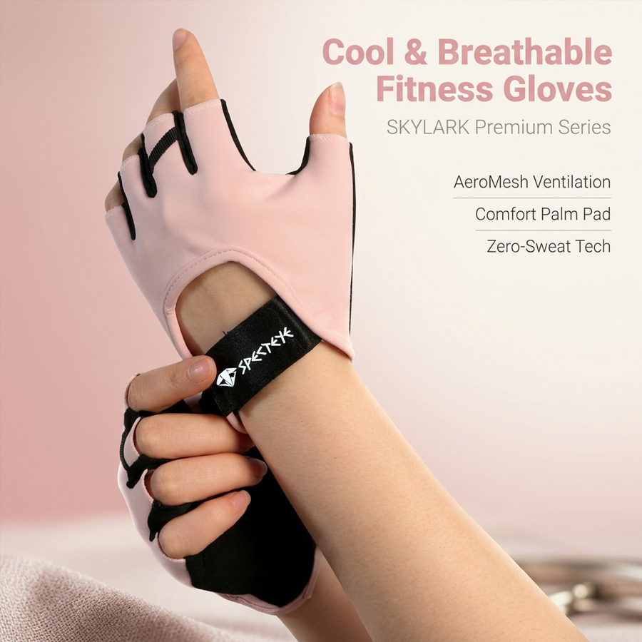 Dames roze fitnesshandschoenen - Workout Glove Gym recensie en prijs