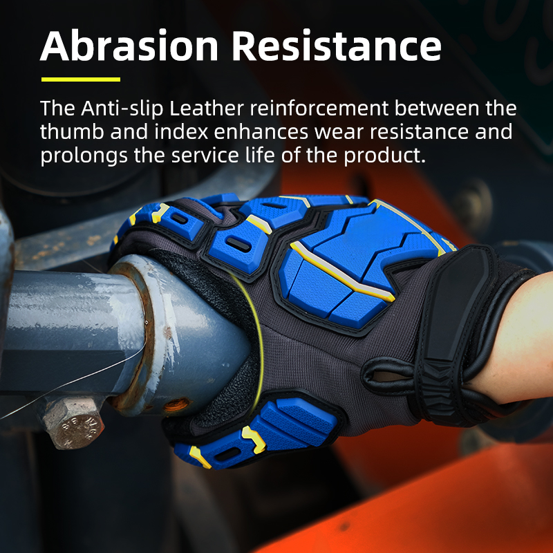 TPR slagvaste werkhandschoenen - Work Glove Impact recensie en prijs