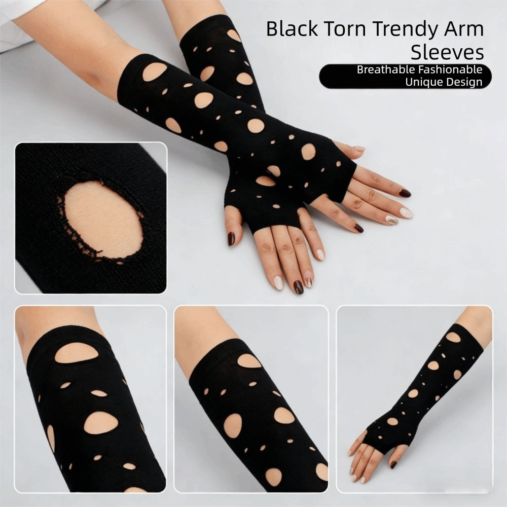 Mouwhoezen Gescheurde armwarme - Fingerless Glove Knit recensie en prijs
