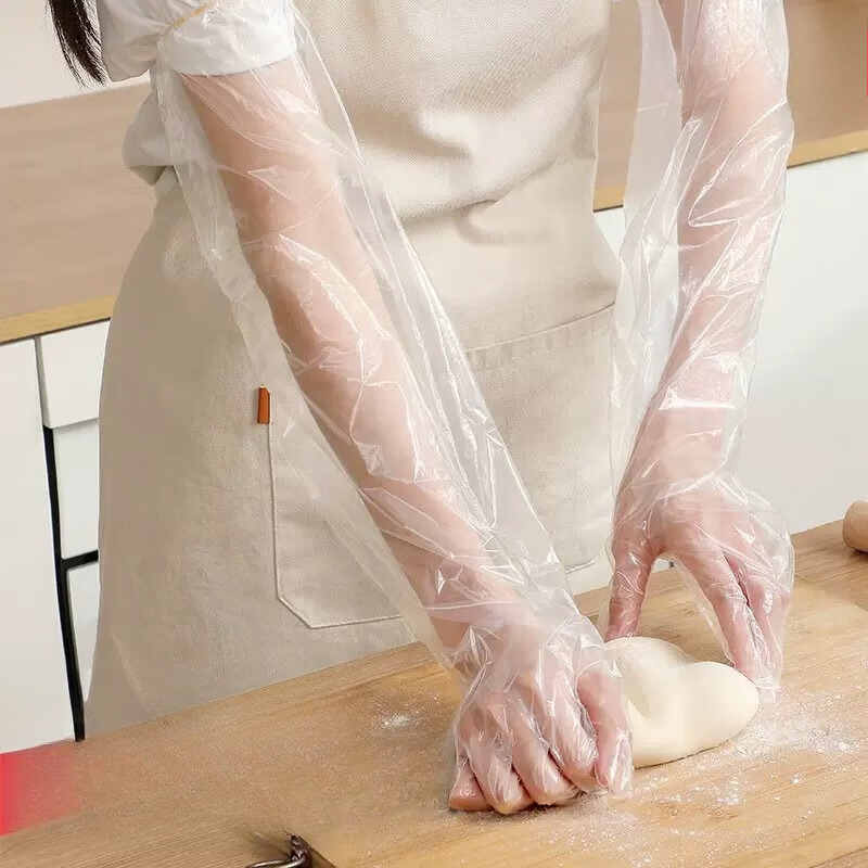 30 STKS Wegwerp armbeschermerh - Rubber Glove Cleaning recensie en prijs