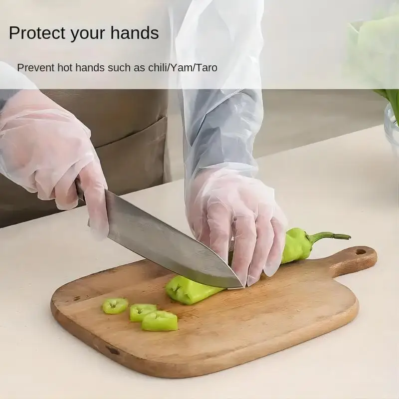 30 STKS Wegwerp armbeschermerh - Rubber Glove Cleaning recensie en prijs