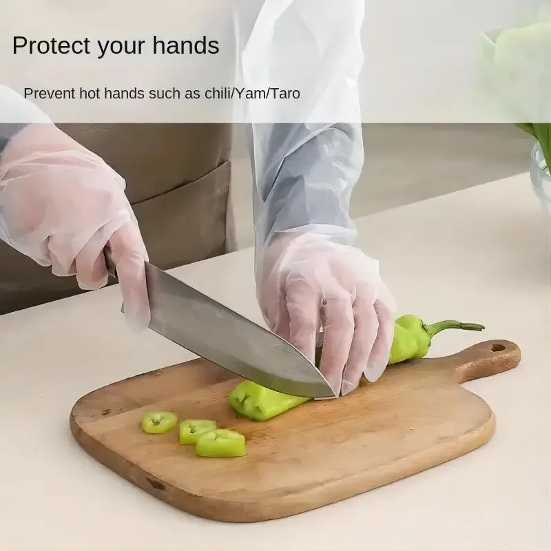 30 STKS Wegwerp armbeschermerh - Rubber Glove Cleaning recensie en prijs