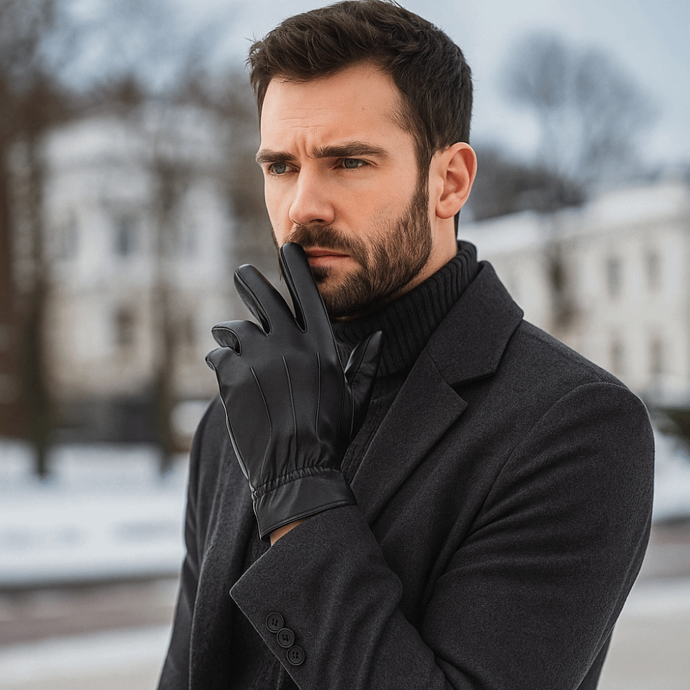 Mode zwarte rijhandschoenen Pu - Leather Driving Glove recensie en prijs