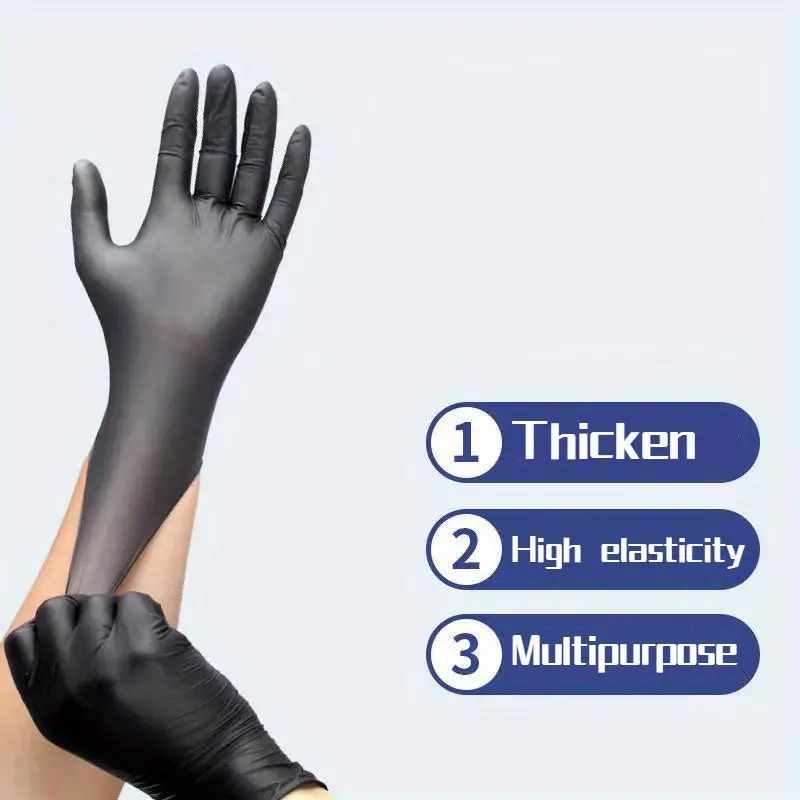 100/50/20PCS Zwarte Nitril Han - Nitrile Mechanic Glove recensie en prijs