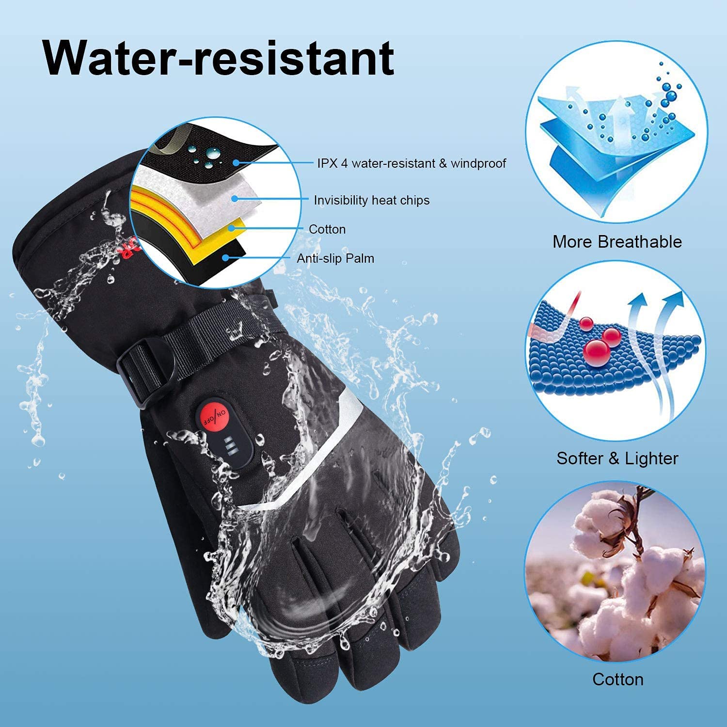 Sneeuw Hert Winter Verwarmde H - Heat Resistant Glove recensie en prijs