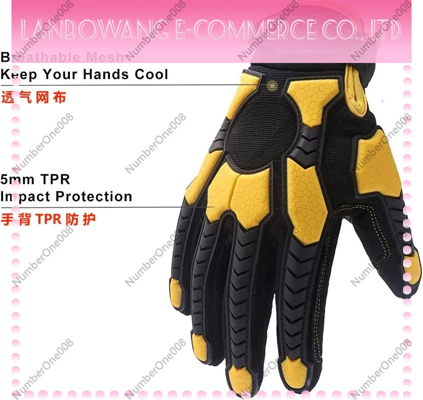Niveau 6 snijbestendige handsc - Work Glove Impact recensie en prijs