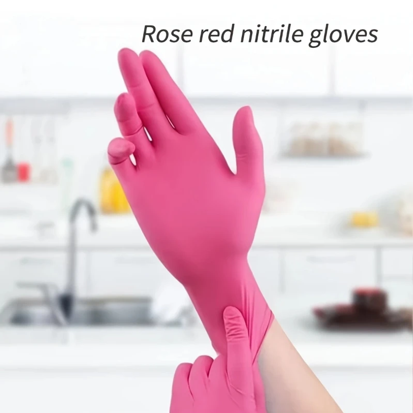 Fuchsia Nitril Wegwerphandscho - Latex Disposable Glove recensie en prijs
