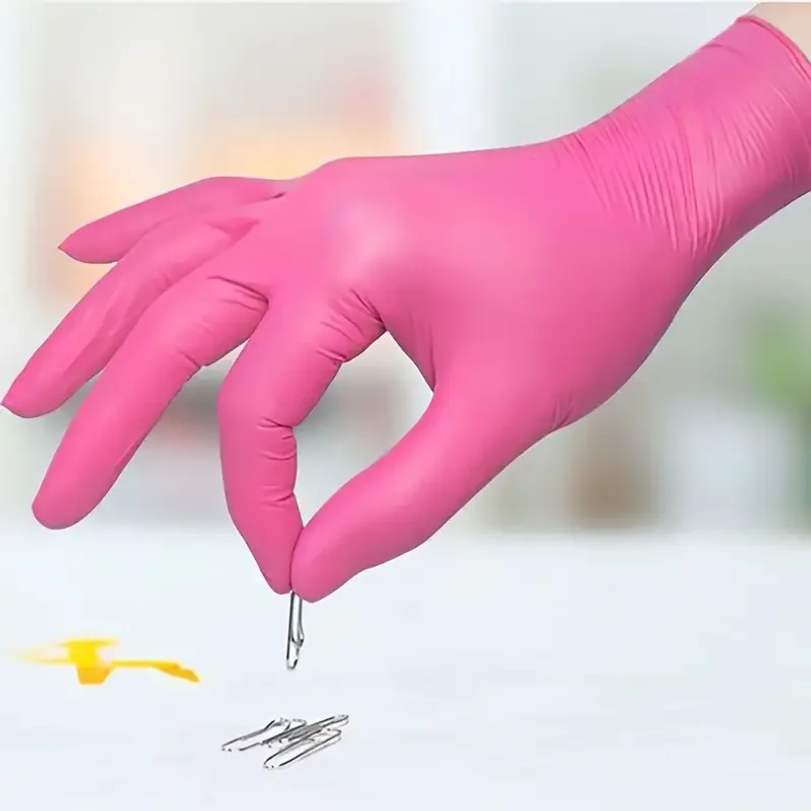 Fuchsia Nitril Wegwerphandscho - Latex Disposable Glove recensie en prijs