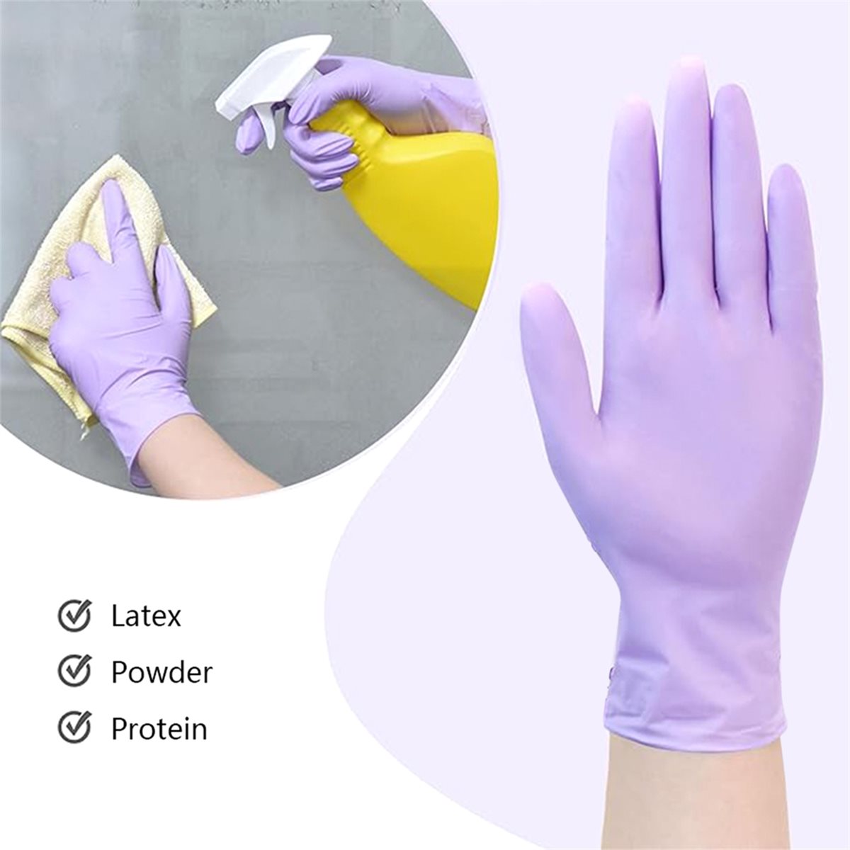 Hoge kwaliteit 100 stuks nitri - Exam Glove Nitrile recensie en prijs