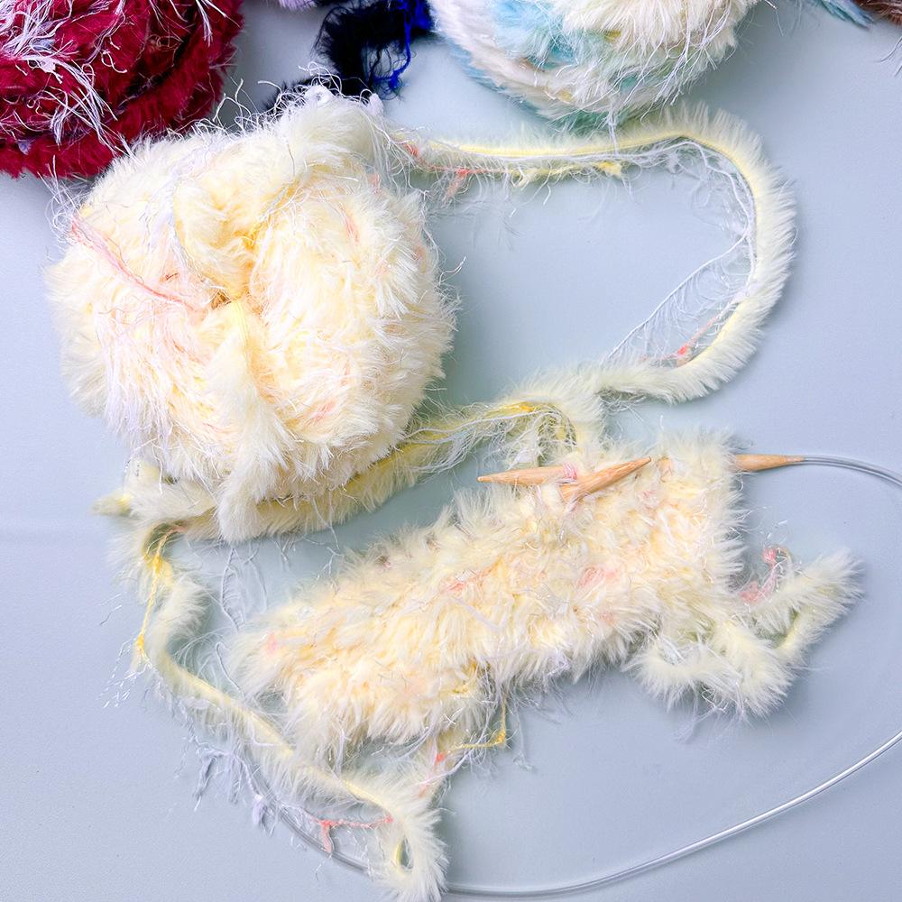 100g handgemengde lijnhaakgare - Wool Glove Lined recensie en prijs