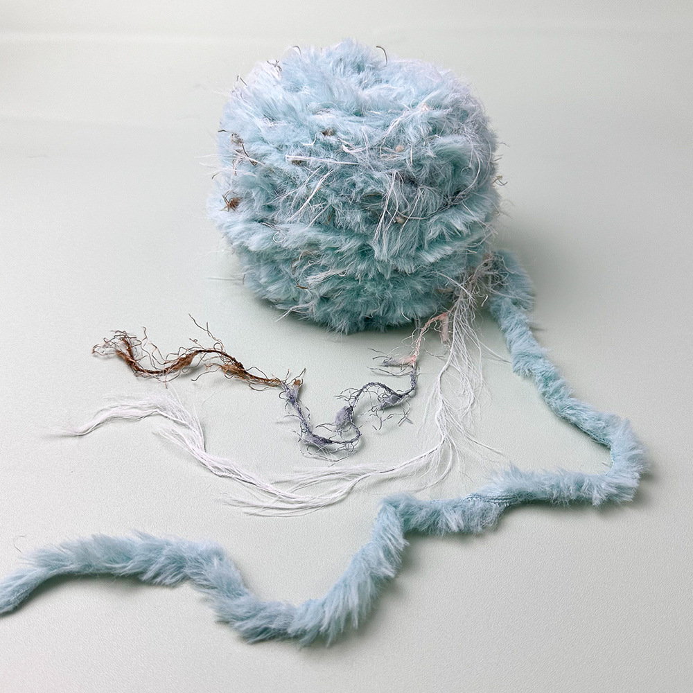 100g handgemengde lijnhaakgare - Wool Glove Lined recensie en prijs