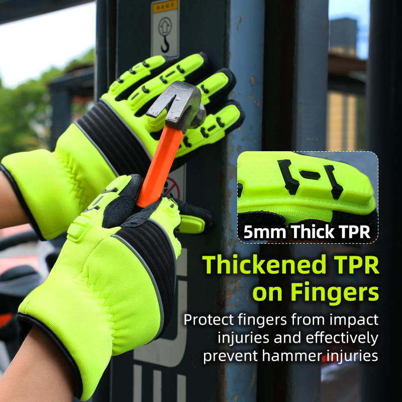 5 mm TPR slagvaste, koudebeste - Work Glove Impact recensie en prijs