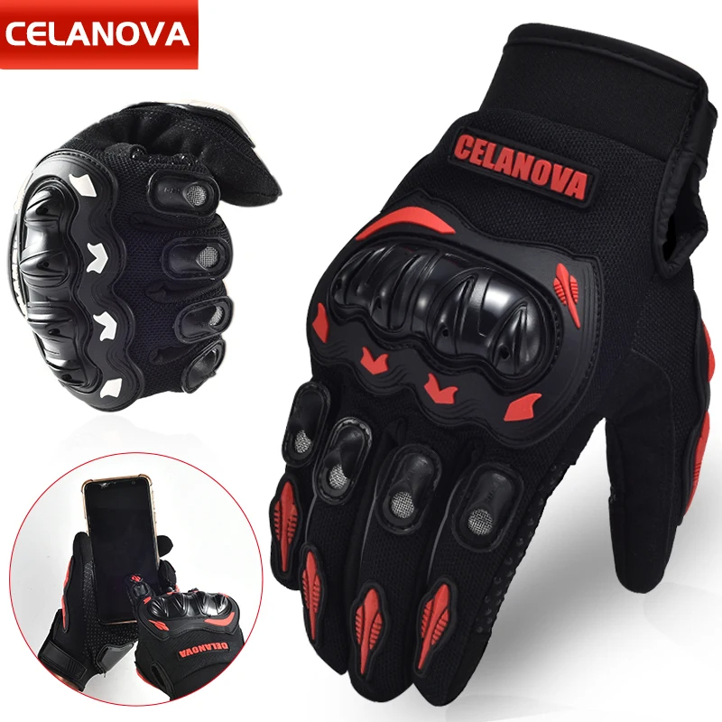 Nieuwe heren fiets motorhandsc - Motorcycle Glove Knuckle recensie en prijs