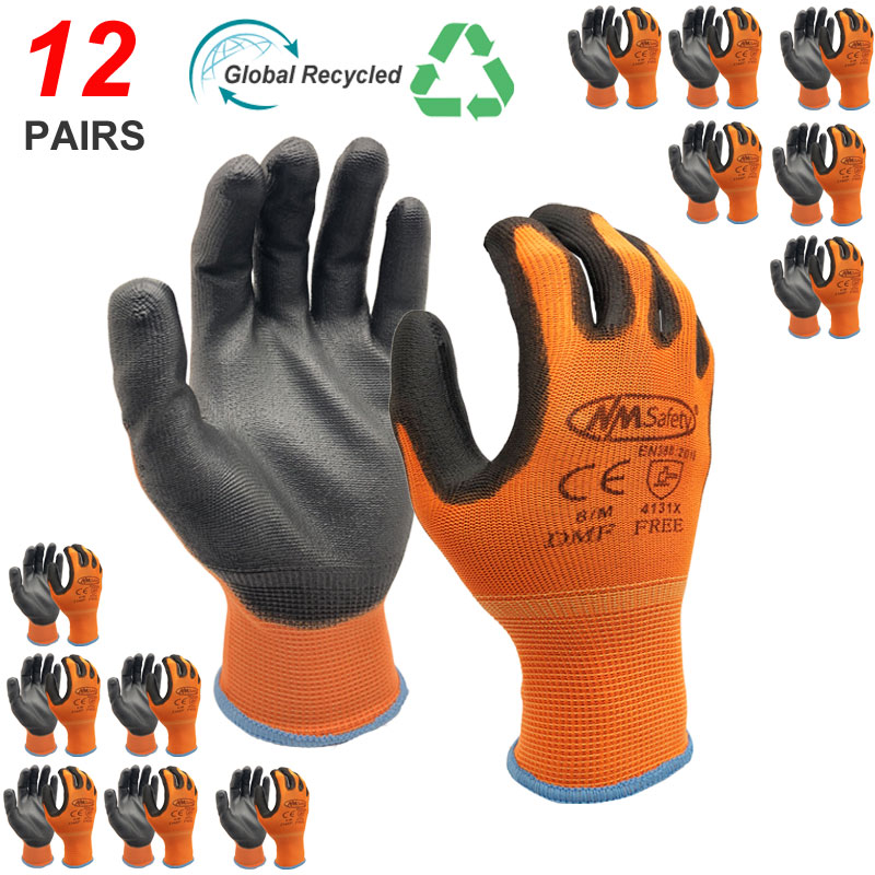 NMSafety 12-paar werkhandschoe - Nitrile Mechanic Glove recensie en prijs