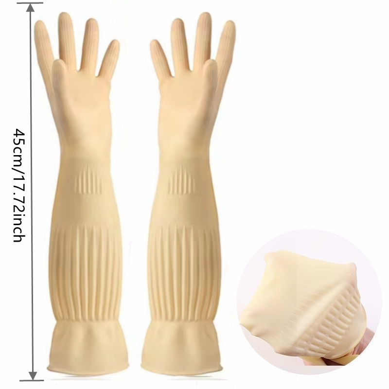 Lange herbruikbare rubberen af - Dish Glove Rubber recensie en prijs