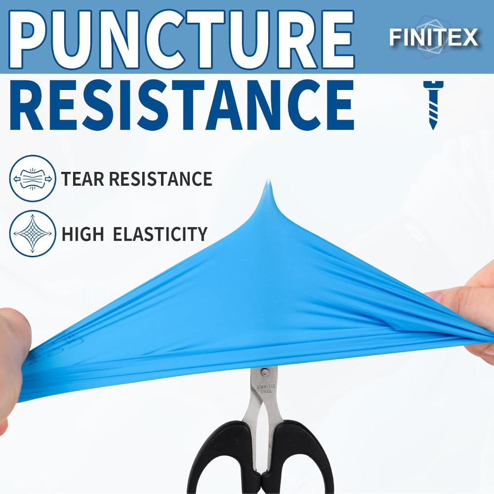 Blauwe wegwerp nitril examenha - Exam Glove Nitrile recensie en prijs