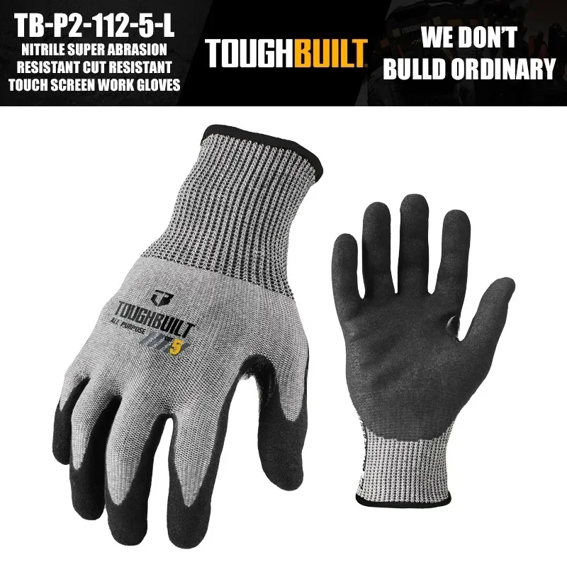 ToughBuilt TB-P2-112-5-L Nitri - Cut Resistant Glove recensie en prijs