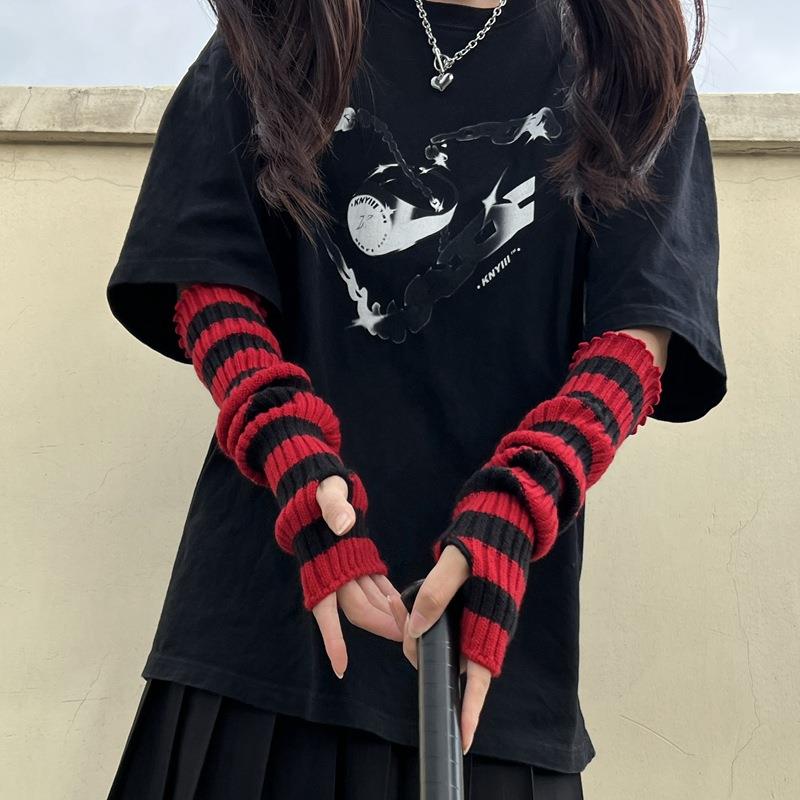 Winter Warme Lange Mouwen Goth - Fingerless Glove Knit recensie en prijs