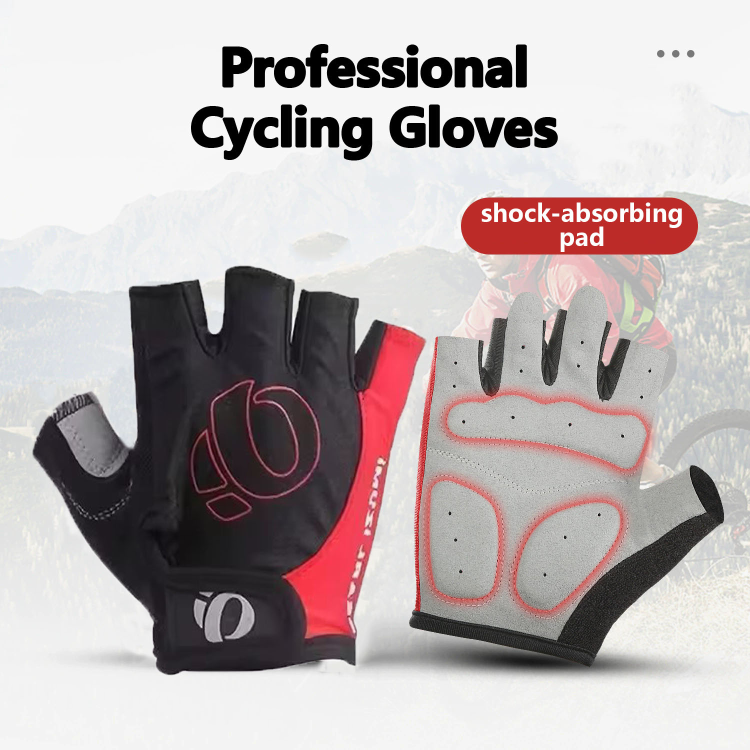 Outdoor fietsen Schokabsorbere - Cycling Glove Padded recensie en prijs