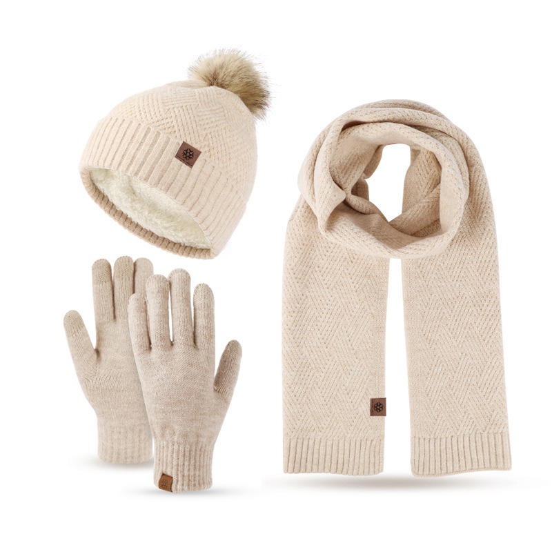 Winter warme wollen muts sjaal - Wool Glove Lined recensie en prijs