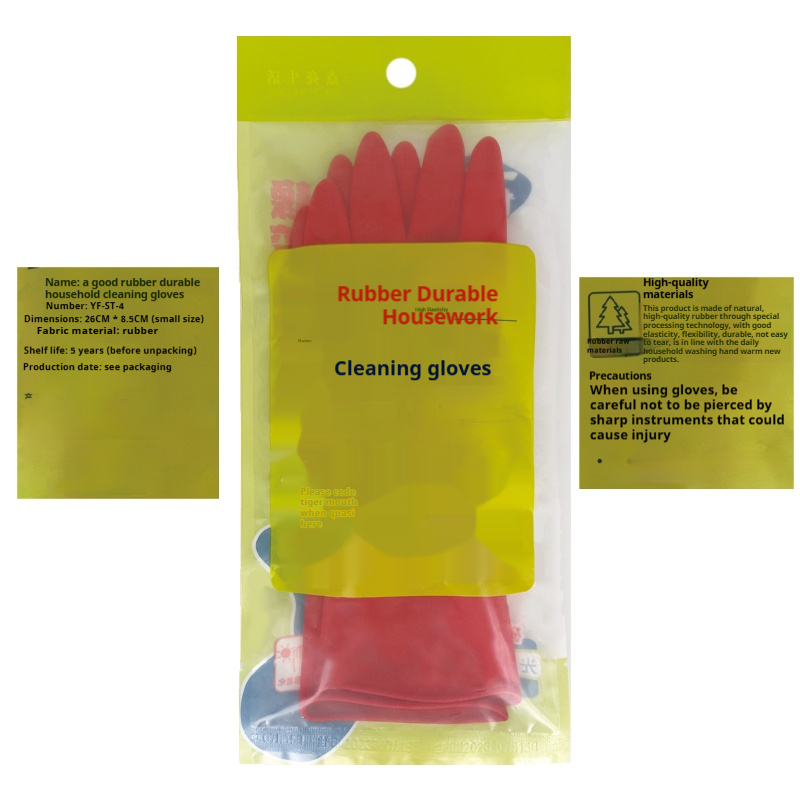 Duurzame rubberen latex schote - Dish Glove Rubber recensie en prijs