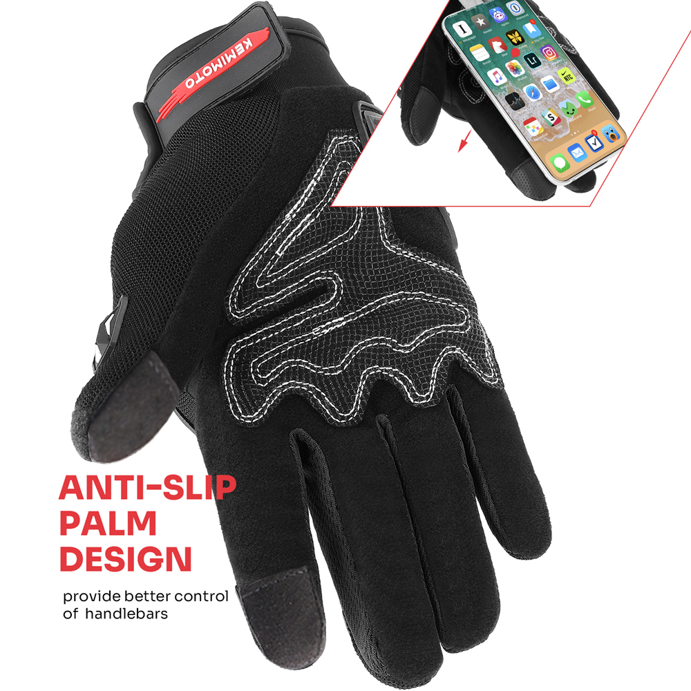 KEMITOUR Zomer Motorhandschoen - Cycling Glove Padded recensie en prijs